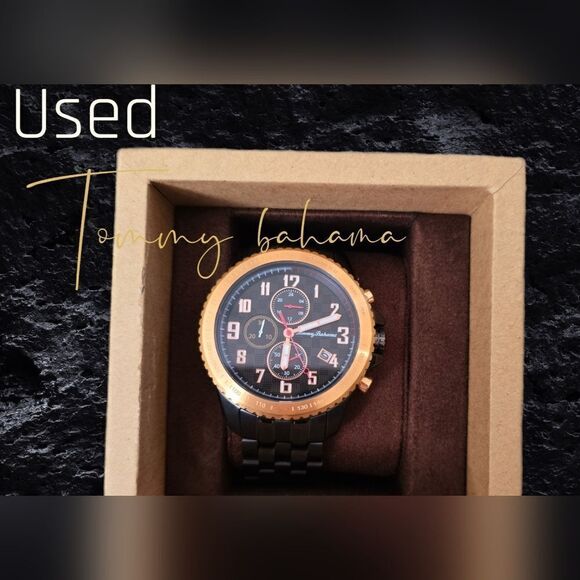 LIKE NEW TOMMY BAHAMA WATCH - Picture 2 of 6